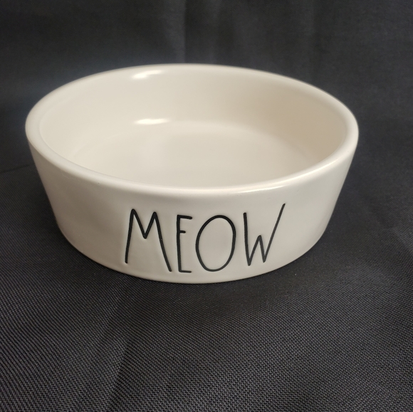 Rae Dunn Other - RAE DUNN Ceramic "Meow" Cat Dish